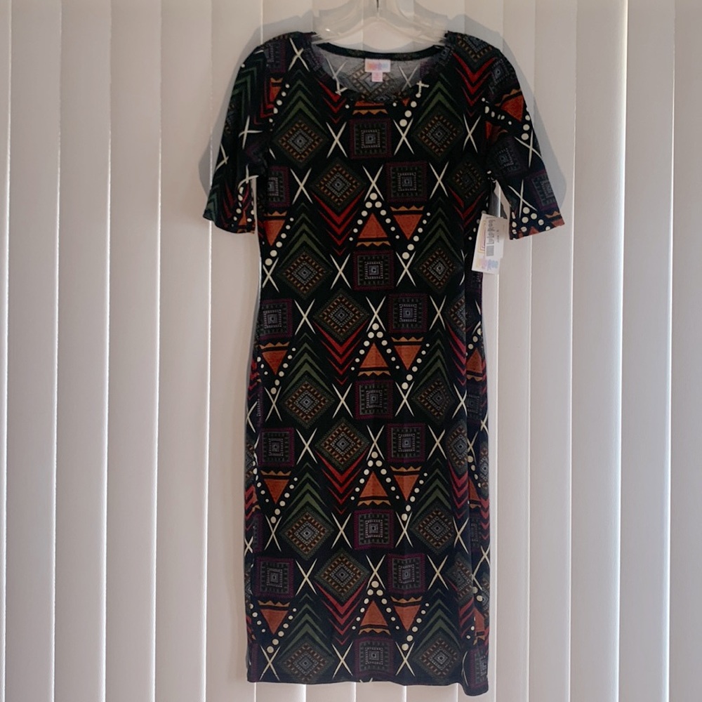 LuLaRoe Julia dress Sz Small